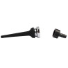 Chisa Novelties Embout de lavement Pointe Black Mont 8 x 1.3cm